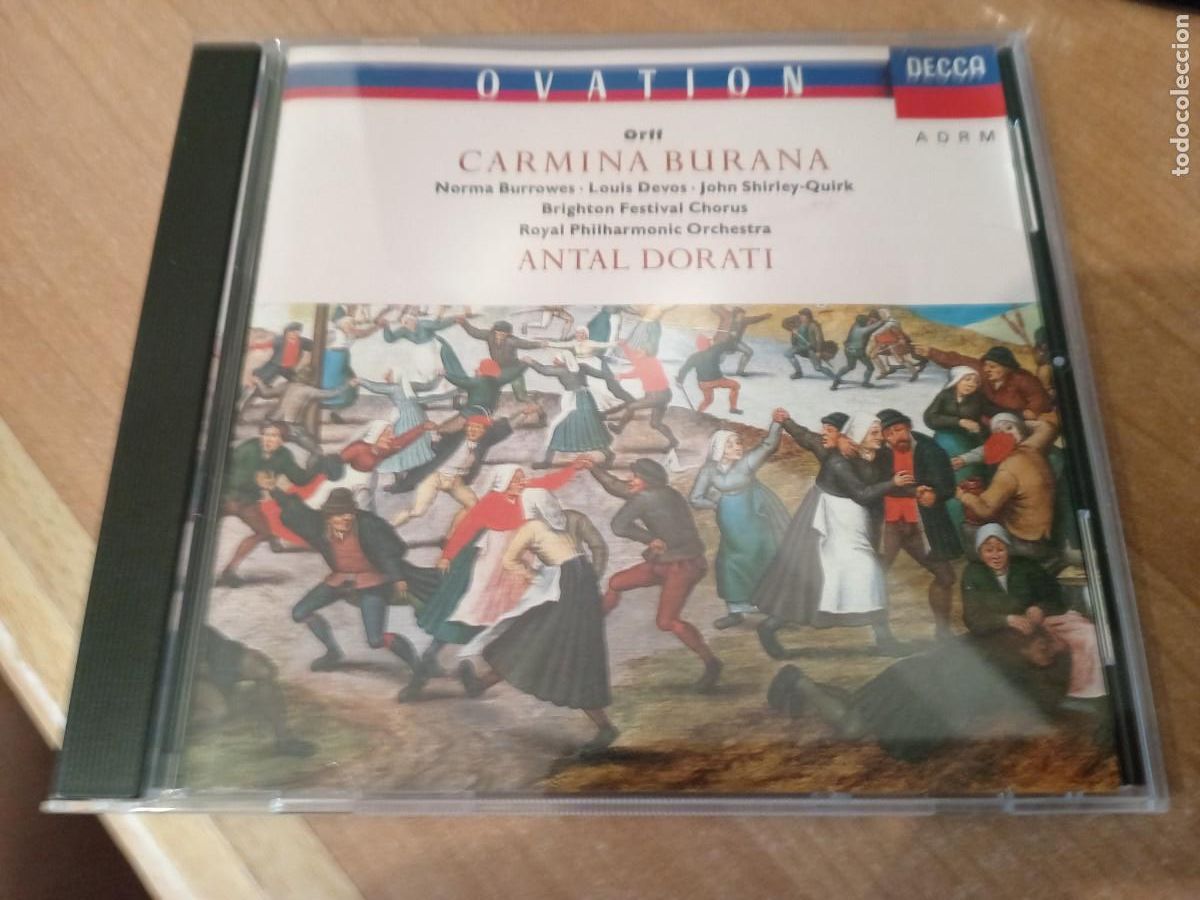 CDs de m&uacute;sica: CD CARL ORFF: CARMINA BURANA - Foto 1