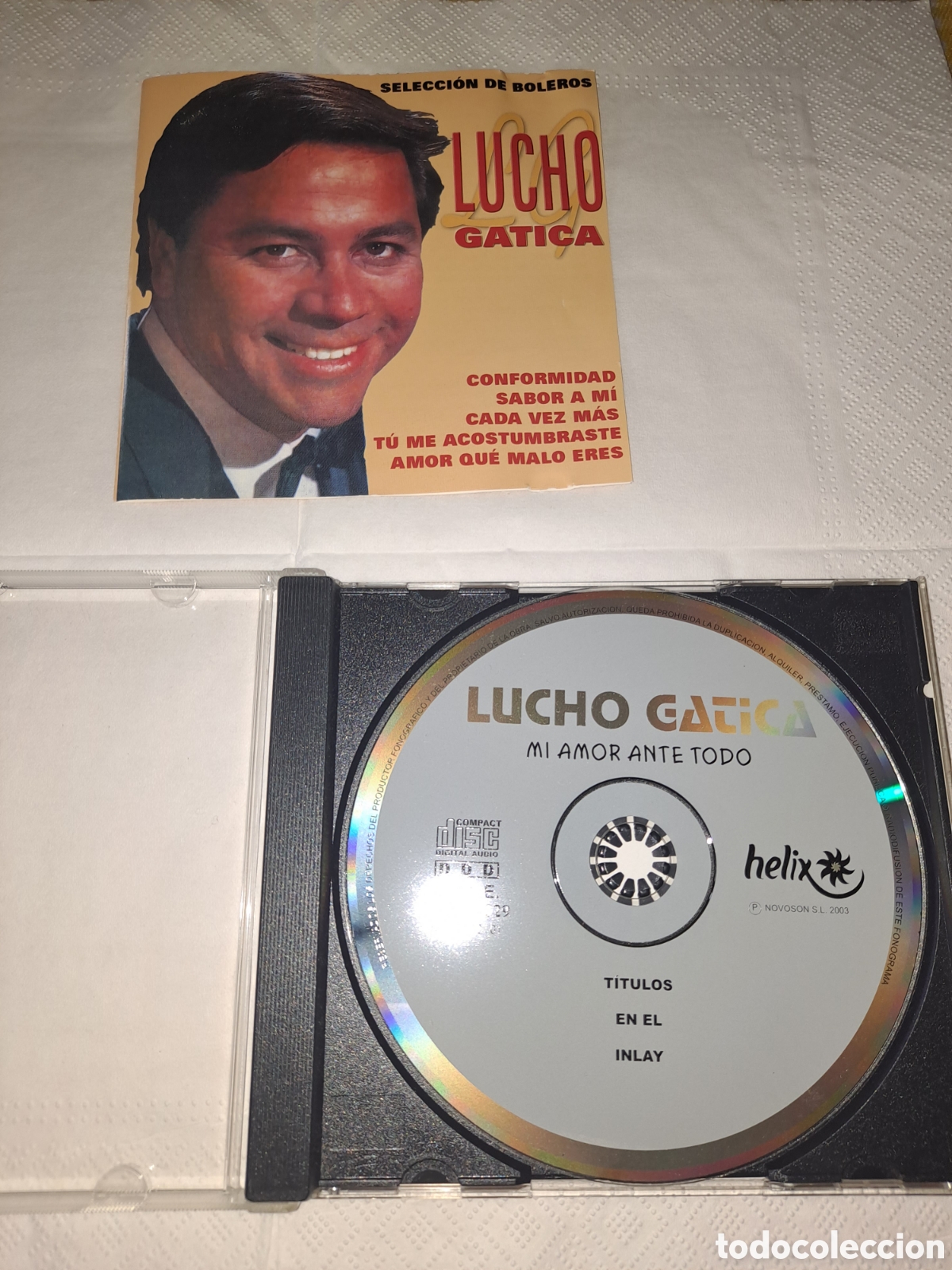 CDs de m&uacute;sica: Lucho Gatica &rdquo;Selecci&oacute;n de boleros&rdquo; - Foto 3