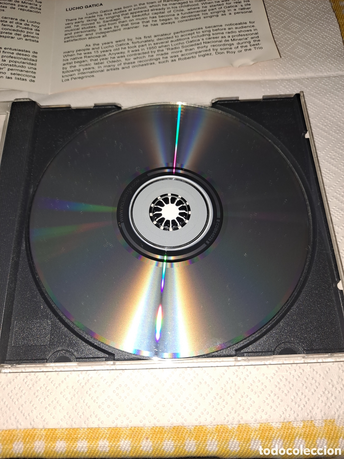 CDs de m&uacute;sica: Lucho Gatica &rdquo;Selecci&oacute;n de boleros&rdquo; - Foto 6