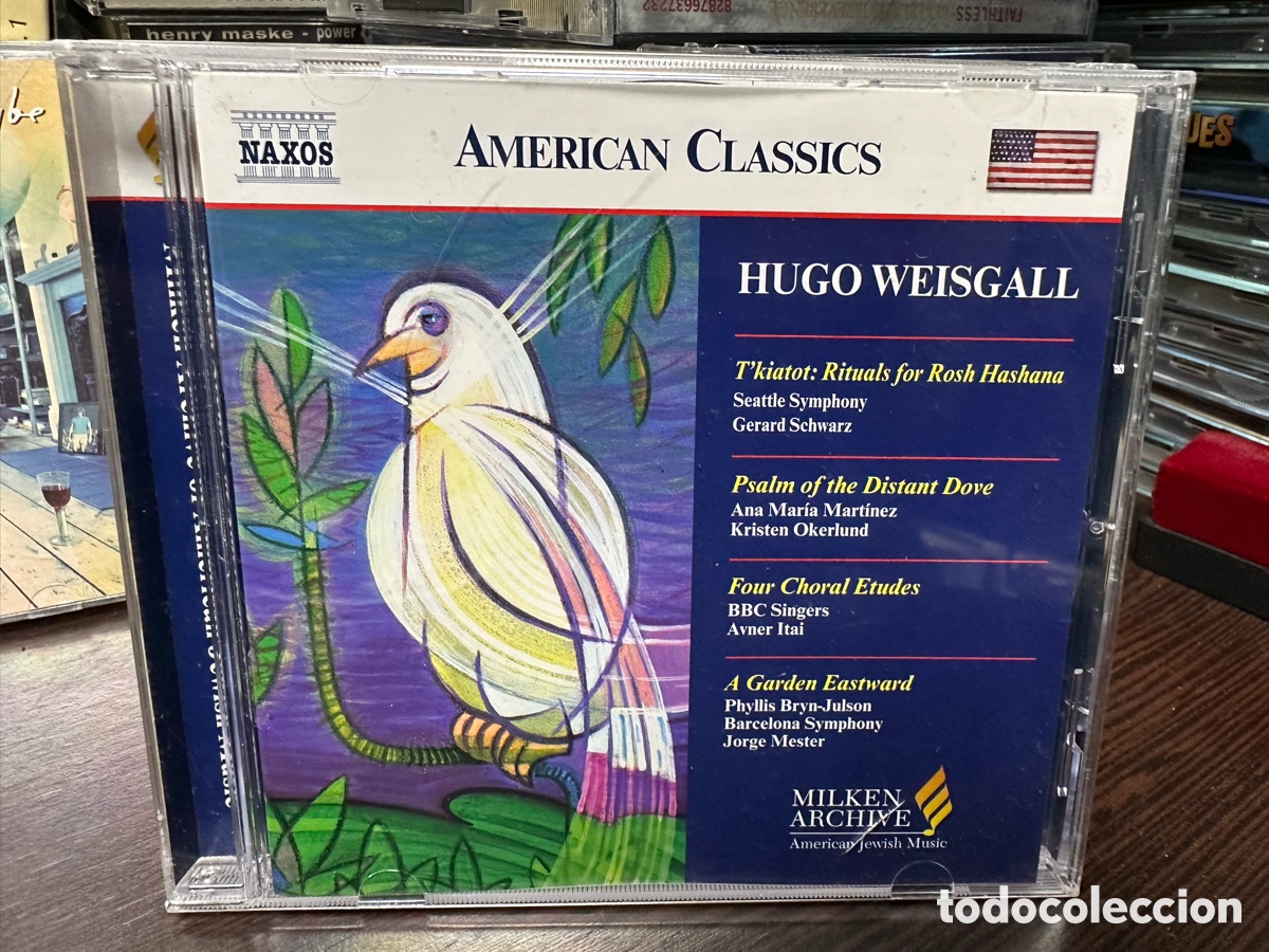 CD de M&uacute;sica: Hugo Weisgall - T'kiatot: Rituals For Rosh Hashana (CD, Album) Naxos