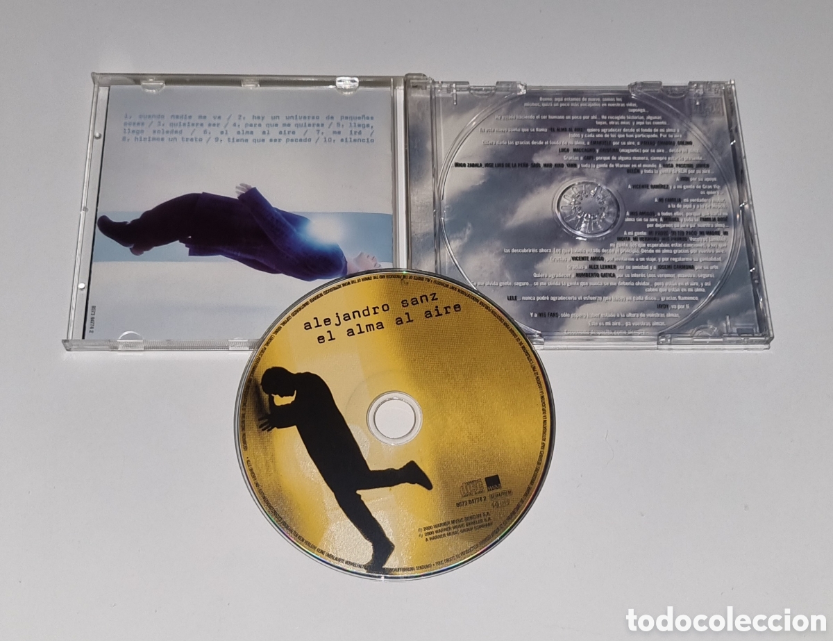 CDs de m&uacute;sica: ALEJANDRO SANZ / CD 2012 / EL ALMA AL AIRE - Foto 2