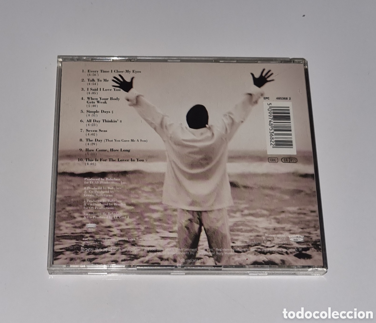 CDs de m&uacute;sica: BABY FACE / CD 1996 / THE DAY - Foto 3
