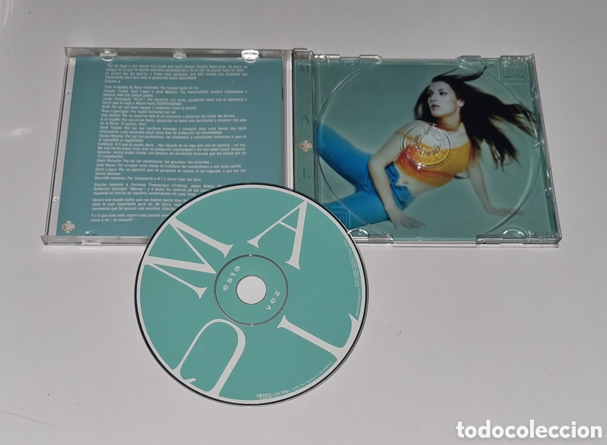 CDs de m&uacute;sica: MAL&Uacute; / CD 2001 / ESTA VEZ - Foto 2