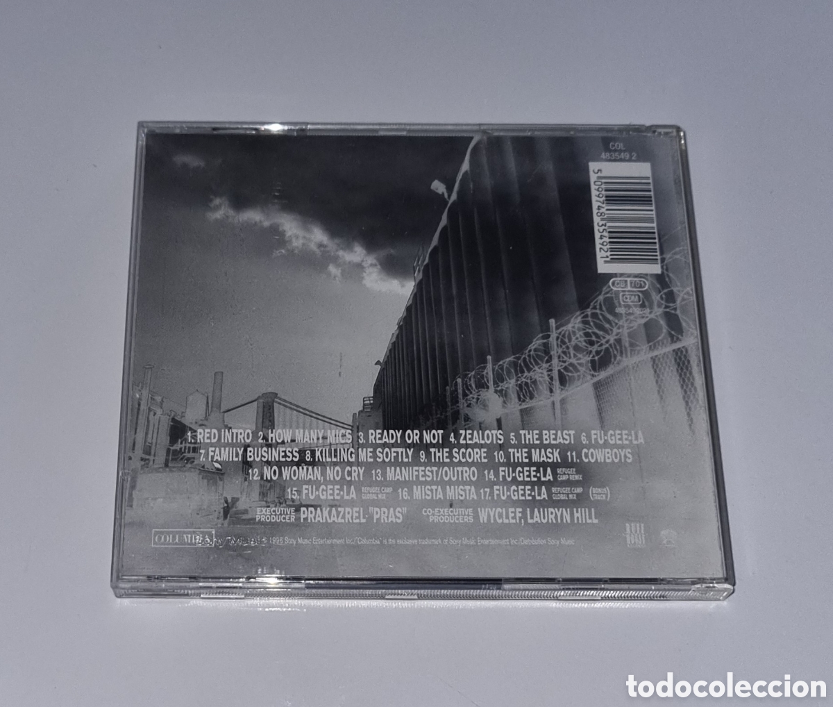 CDs de m&uacute;sica: FUGEES / CD 1996 / THE SCORE - Foto 3