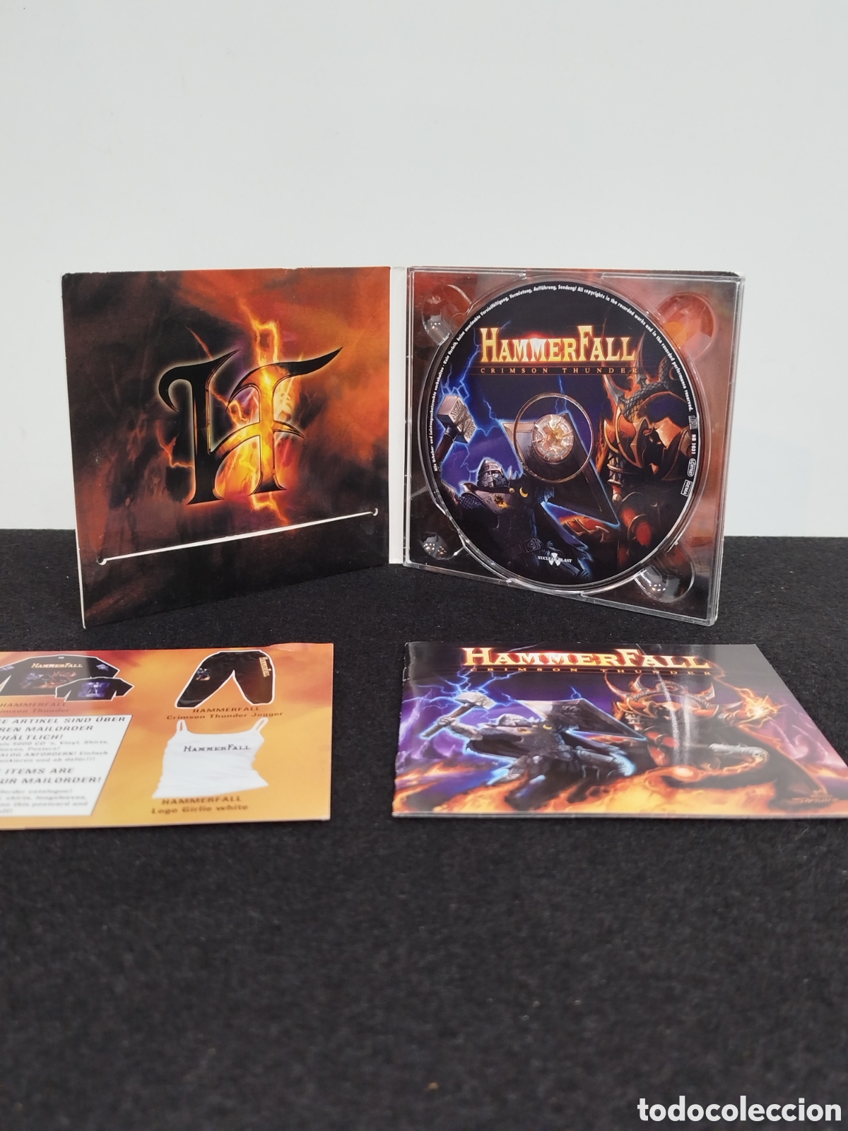 CDs de m&uacute;sica: CD HAMMERFALL CRIMSON THUNDER - Foto 1
