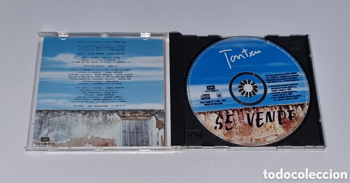 CDs de m&uacute;sica: TONTXU / CD 1997 / SE VENDE - Foto 2
