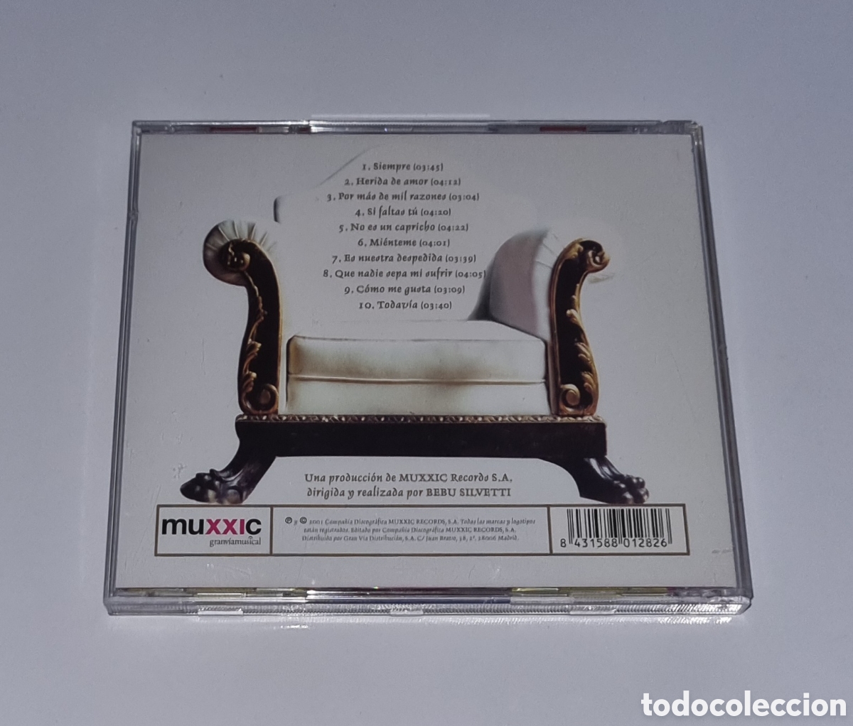 CDs de m&uacute;sica: TAMARA / CD 2001 / SIEMPRE - Foto 3