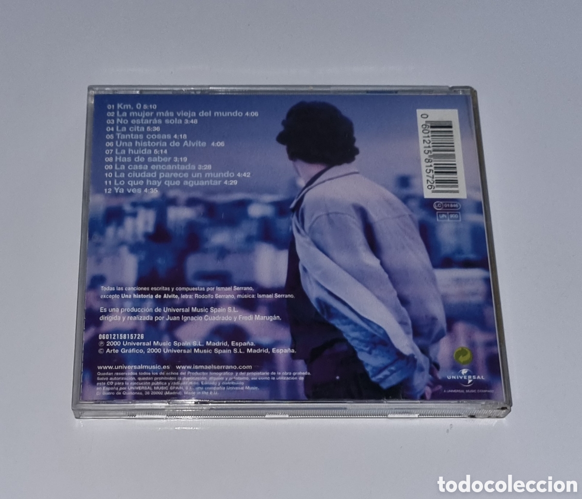 CDs de m&uacute;sica: ISMAEL SERRANO / CD 2000 / LOS PARA&Iacute;SOS DESIERTOS - Foto 3