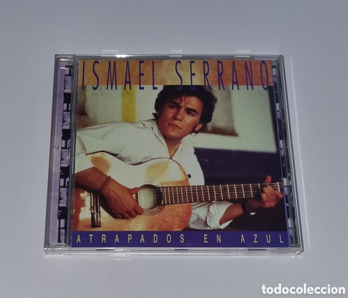CDs de m&uacute;sica: ISMAEL SERRANO / CD 1997 / ATRAPADOS EN AZUL - Foto 1
