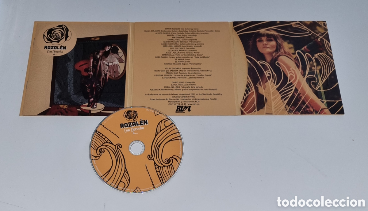 CDs de m&uacute;sica: ROZALEN / CD 2013 / CON DERECHO A... - Foto 2