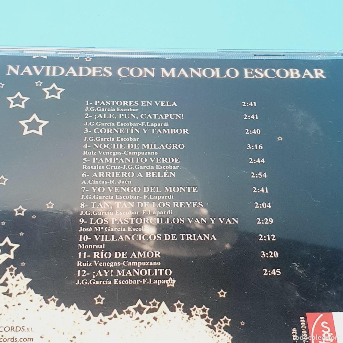 CDs de m&uacute;sica: CD-NAVIDAD CON MANOLO ESCOBAR - Foto 7