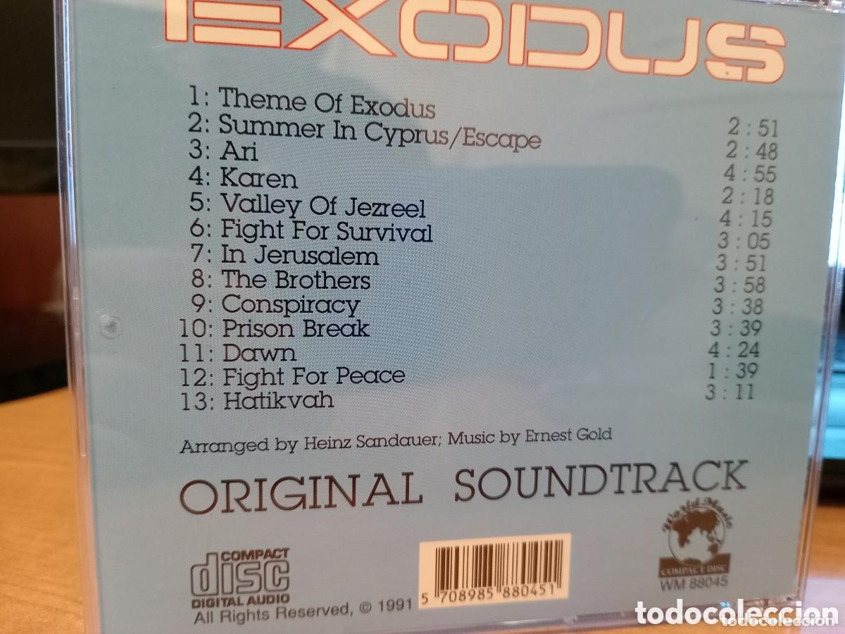 CDs de m&uacute;sica: CD SOUNDTRACK: EXODUS - Foto 3
