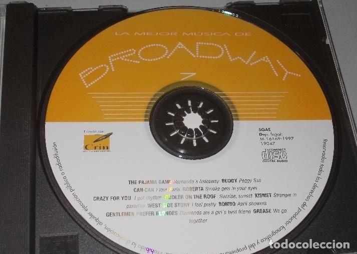 CDs de m&uacute;sica: CD: LA MEJOR MUSICA DE BROADWAY - Foto 2