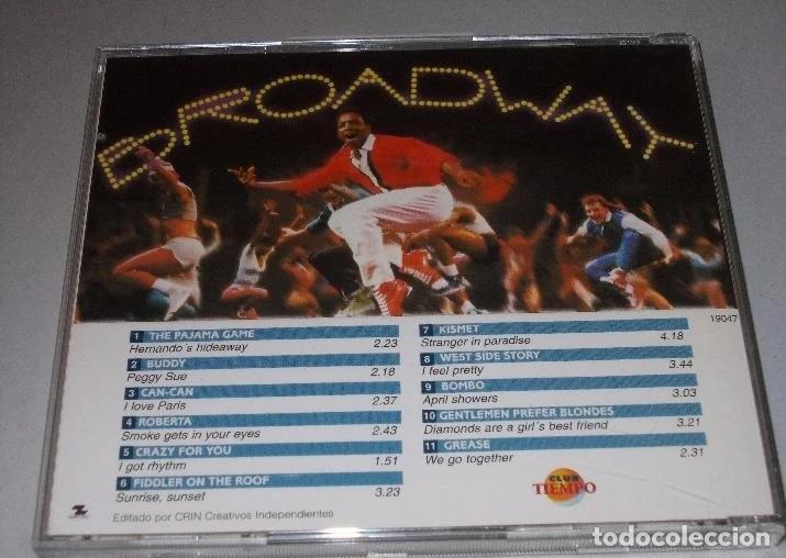 CDs de m&uacute;sica: CD: LA MEJOR MUSICA DE BROADWAY - Foto 3