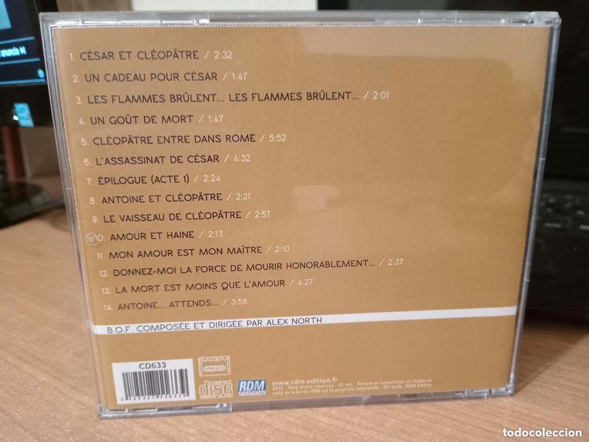 CDs de m&uacute;sica: CD SOUNDTRACK: CLEOPATRA - ALEX NORTH - Foto 3