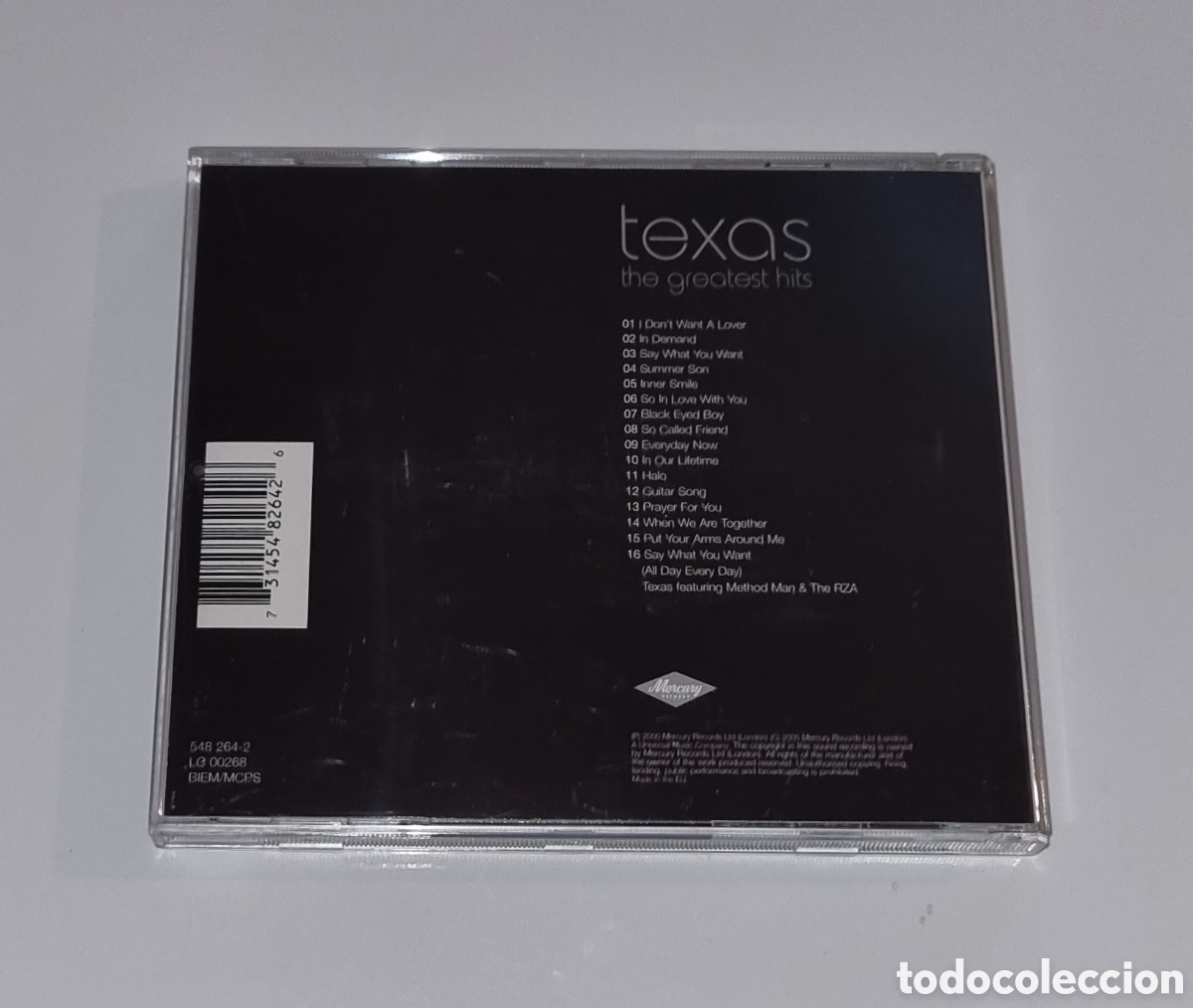 CDs de m&uacute;sica: TEXAS / CD / THE GREATEST HITS - Foto 3