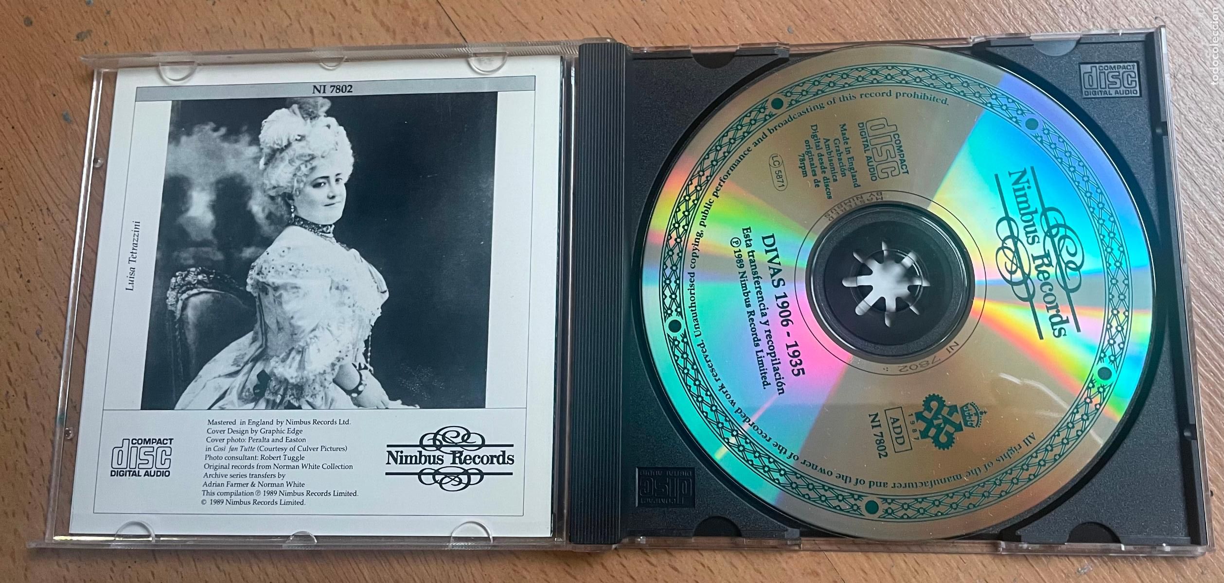 CDs de m&uacute;sica: DIVAS 1906-1935, PRIMA VOCE Cd - Foto 2