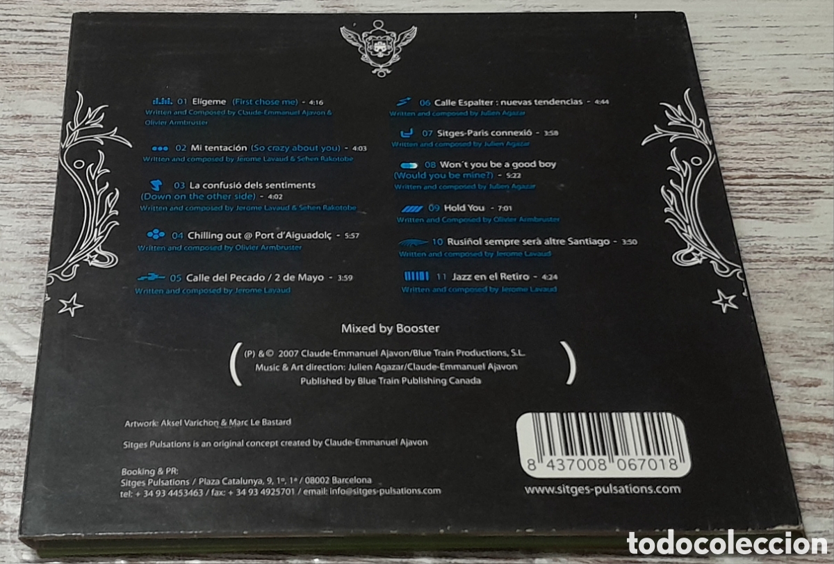 CDs de m&uacute;sica: SITGES - PULSATIONS - DESPIERTA TUS SENTIDOS - Foto 2