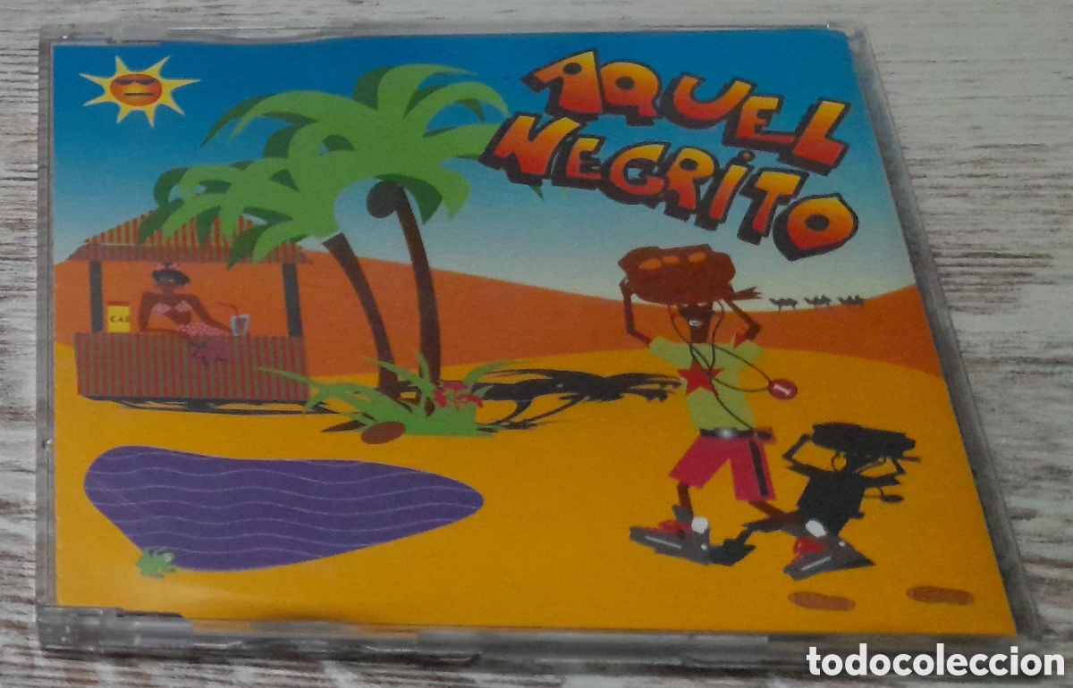 CDs de m&uacute;sica: AQUEL NEGRITO - CDSINGLE - 4 VERSIONES - Foto 1
