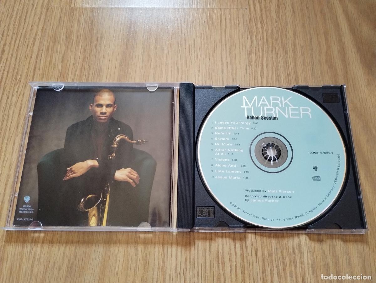 CDs de m&uacute;sica: Ballad Session - Mark Turner - CD JAZZ - Foto 2
