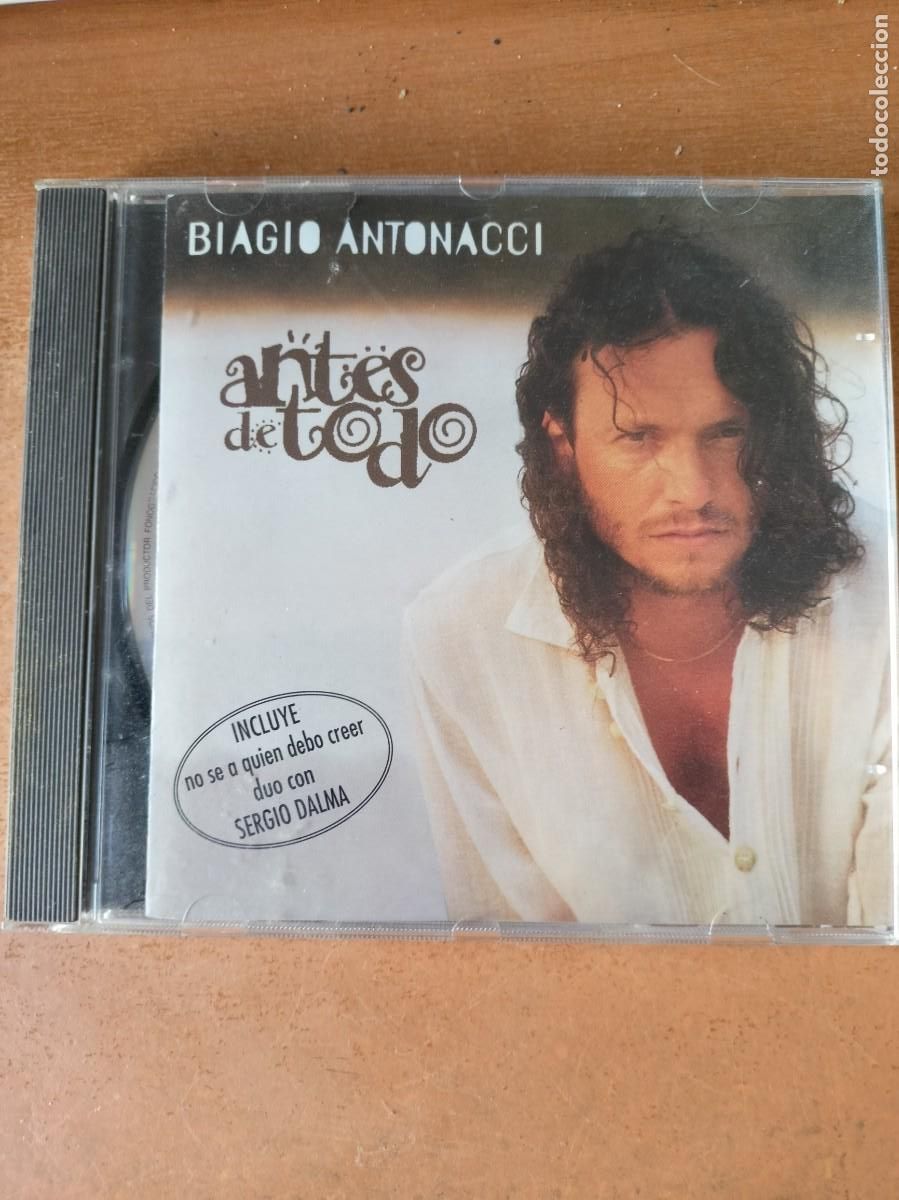 CDs de m&uacute;sica: Biagio Antonacci - Ant&eacute;s de todo CD - Foto 1
