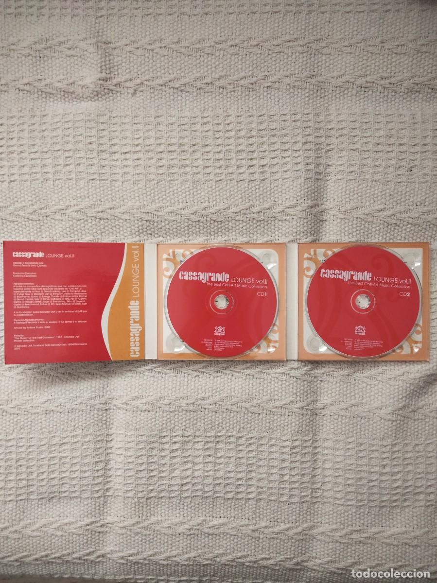 CDs de m&uacute;sica: Cassagrande Lounge Vol. 2 (2 CD) - Foto 3