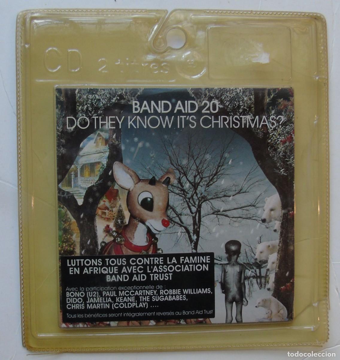 Music CDs: Band Aid 20 Do They Know It's Christmas? CD-Sgl Francia 2004 portada carton en blister original