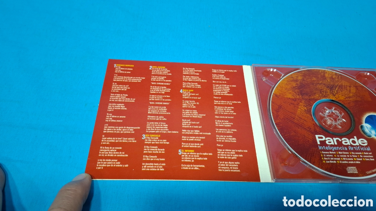 CDs de m&uacute;sica: PARADE - INTELIGENCIA ARTIFICIAL 2003 - Foto 4