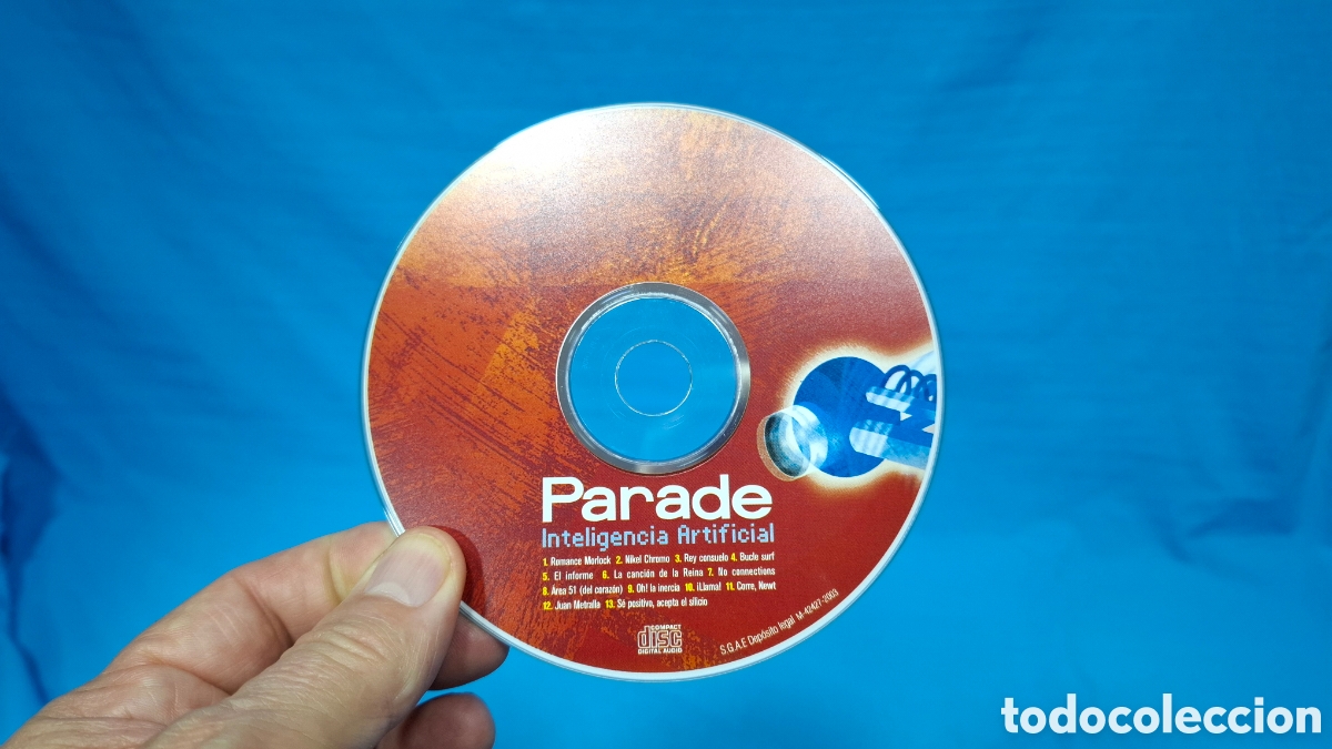 CDs de m&uacute;sica: PARADE - INTELIGENCIA ARTIFICIAL 2003 - Foto 6