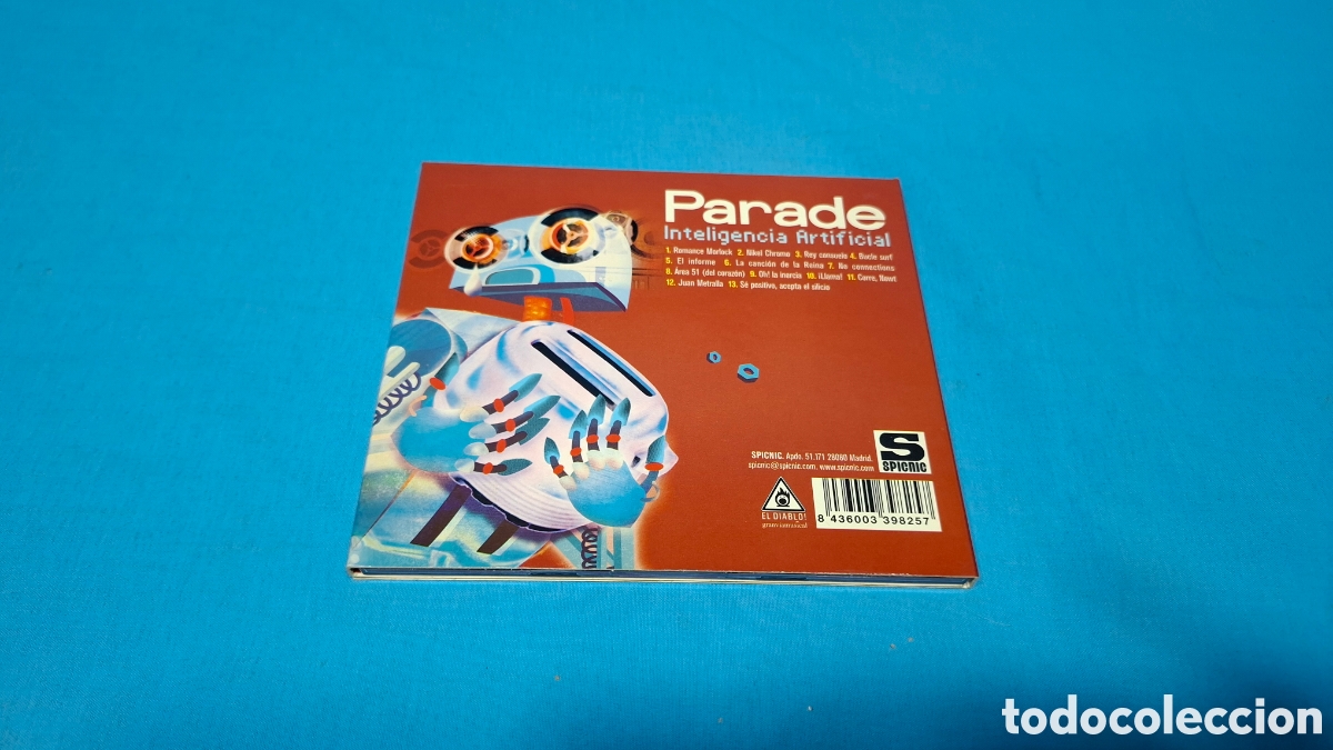 CDs de m&uacute;sica: PARADE - INTELIGENCIA ARTIFICIAL 2003 - Foto 8