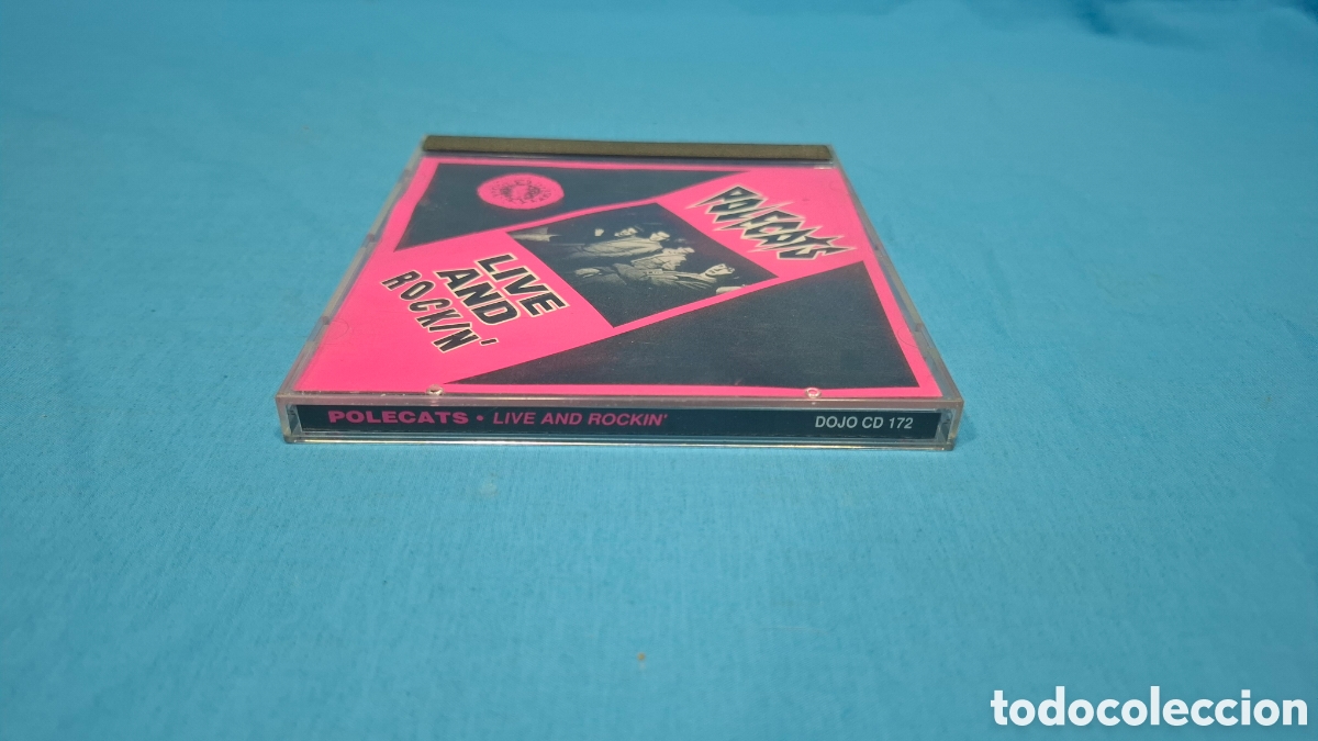 CDs de m&uacute;sica: POLECATS - LIVE AND ROCKIN, 1992 - Foto 7