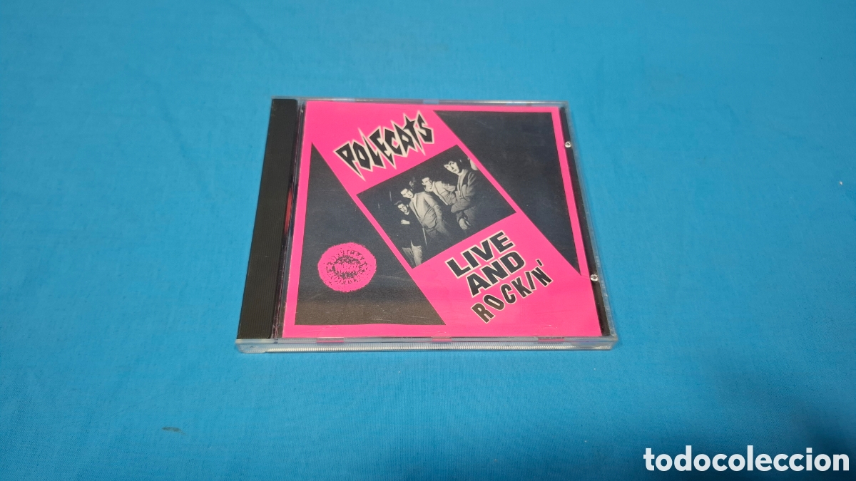 CDs de m&uacute;sica: POLECATS - LIVE AND ROCKIN, 1992 - Foto 1