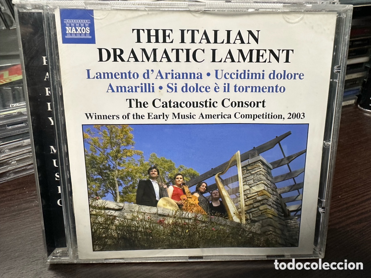 CD de M&uacute;sica: The Catacoustic Consort - The Italian Dramatic Lament (CD, Album)