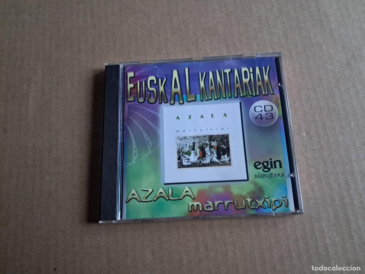 CDs de m&uacute;sica: AZALA - MARRUTXIPI CD 1997 FOLK - Foto 1