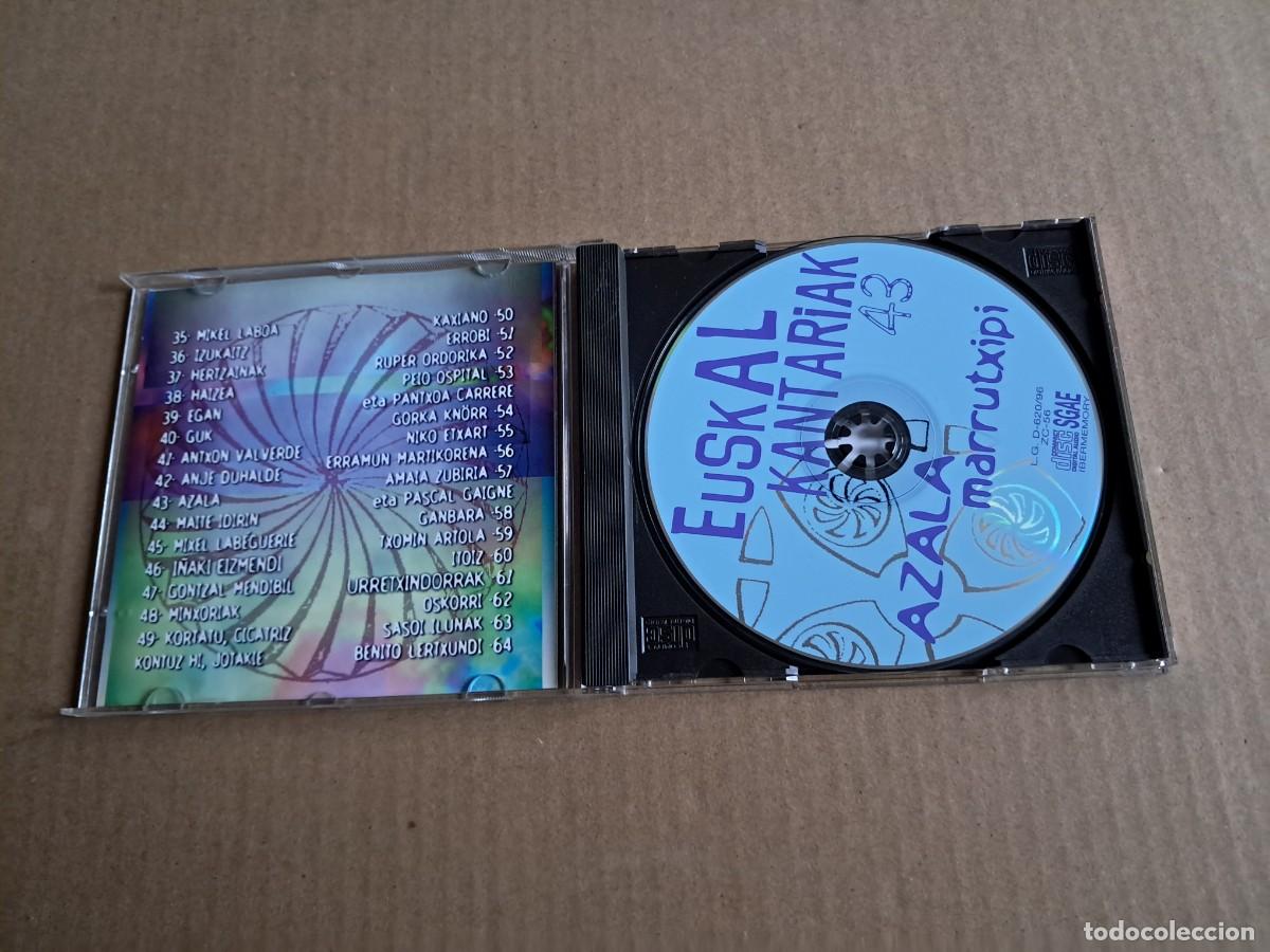 CDs de m&uacute;sica: AZALA - MARRUTXIPI CD 1997 FOLK - Foto 2