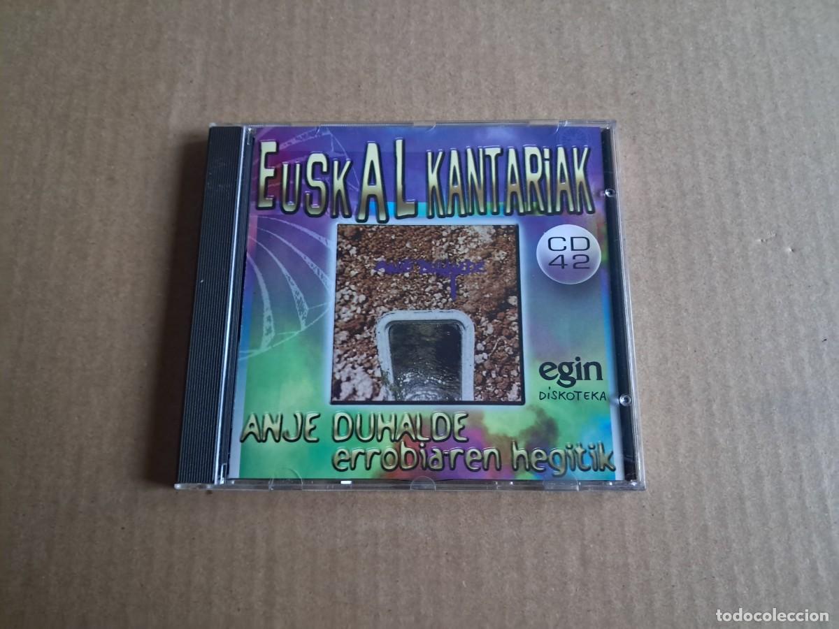 CDs de m&uacute;sica: ANJE DUHALDE - ERROBIARREN HEGITIK CD 1997 - Foto 1