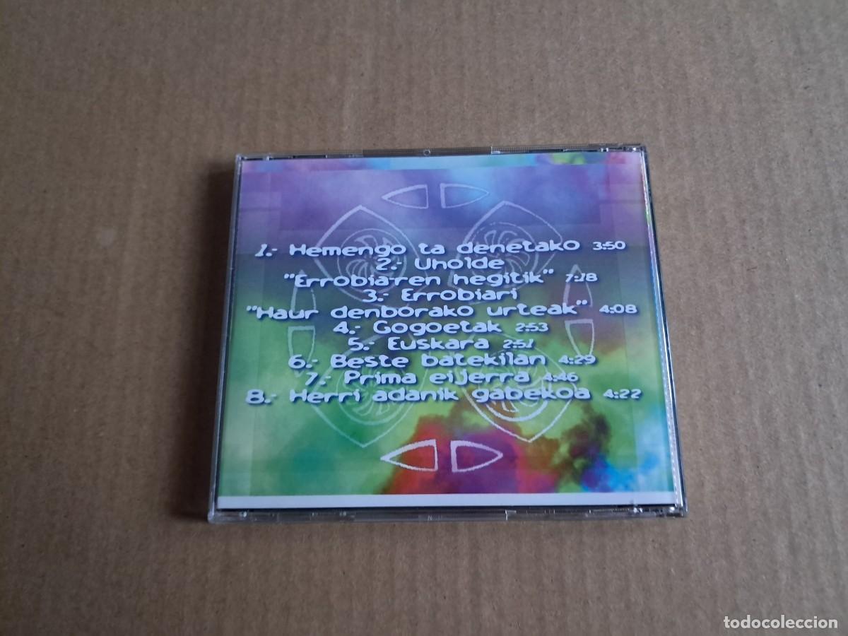CDs de m&uacute;sica: ANJE DUHALDE - ERROBIARREN HEGITIK CD 1997 - Foto 3
