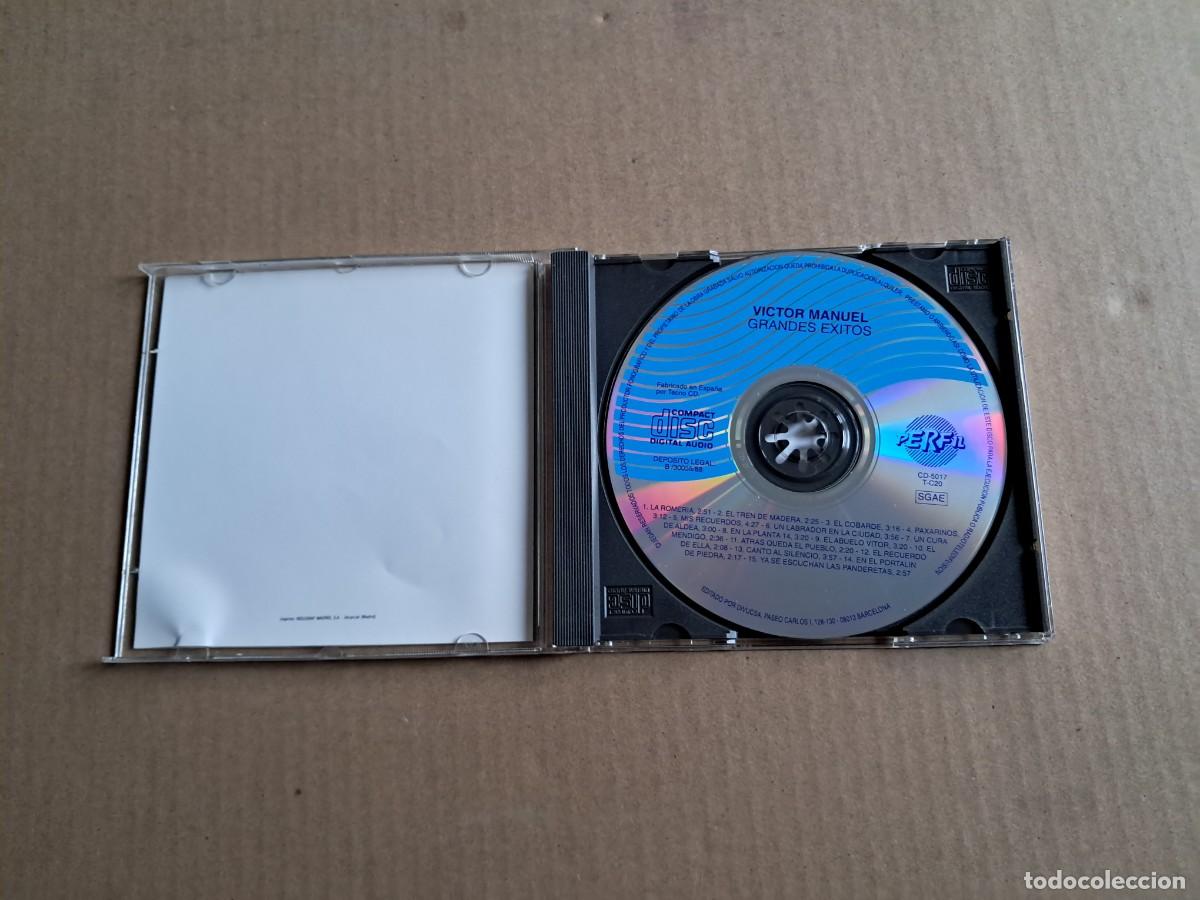 CDs de m&uacute;sica: VICTOR MANUEL - GRANDES EXITOS CD 1988 - Foto 2