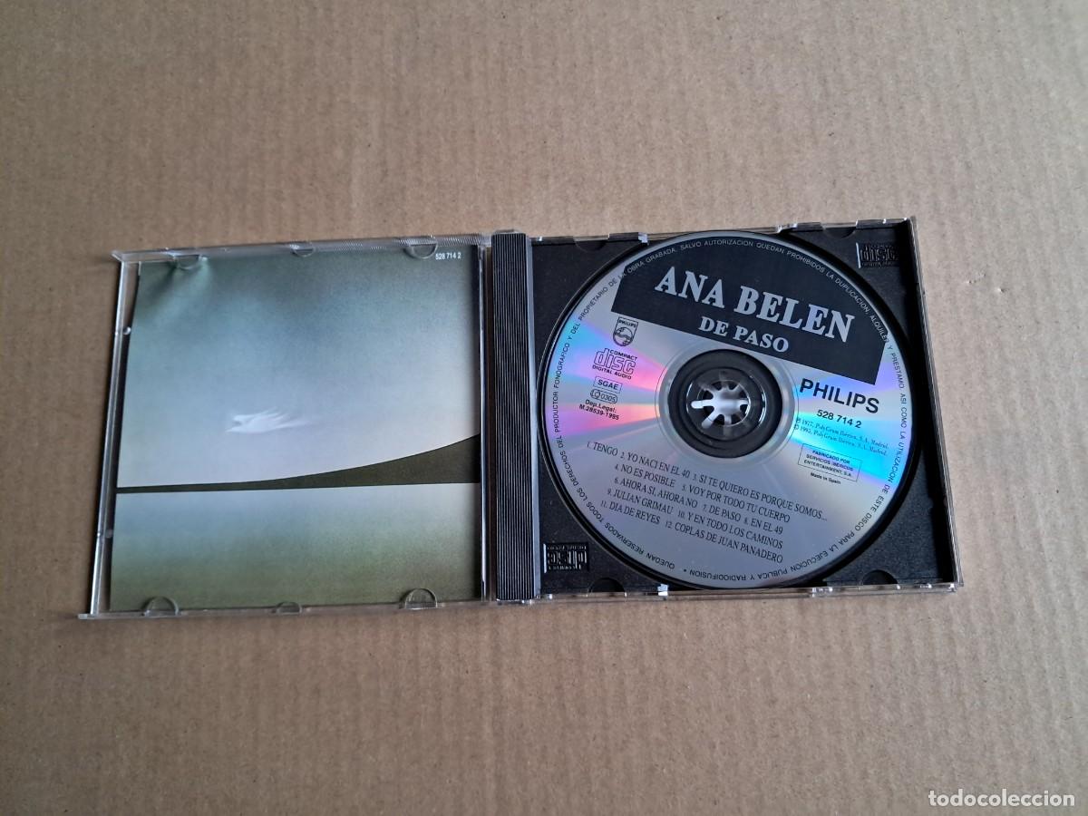 CDs de m&uacute;sica: ANA BELEN - DE PASO CD 1995 - Foto 2