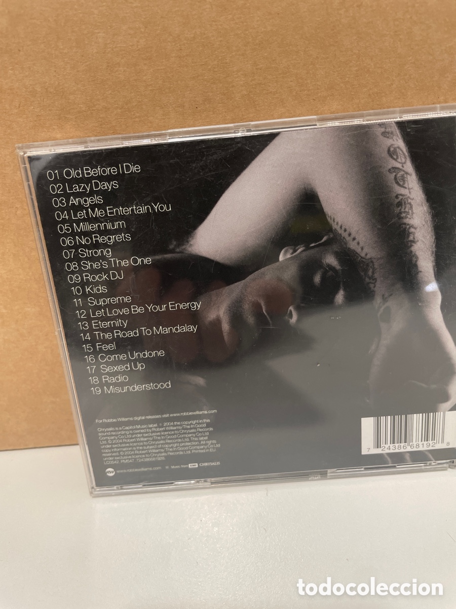 CDs de m&uacute;sica: CD Robbie Williams Greatest Hits 2004 - Foto 2