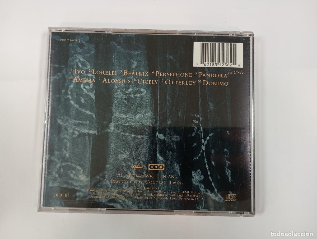 CDs de m&uacute;sica: COCTEAU TWINS. TREASURE. CD. TDKCD94 - Foto 2