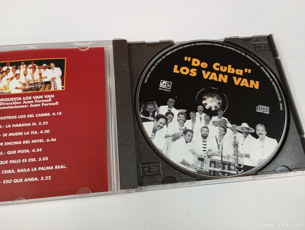CDs de m&uacute;sica: DE CUBA LOS VAN VAN. CON SALSA FORMELL. CD. TDKCD94 - Foto 3