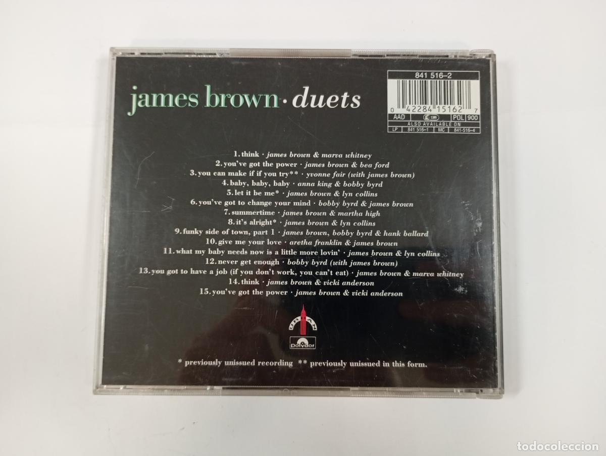CDs de m&uacute;sica: James Brown. - Duets. CD. TDKCD170 - Foto 2