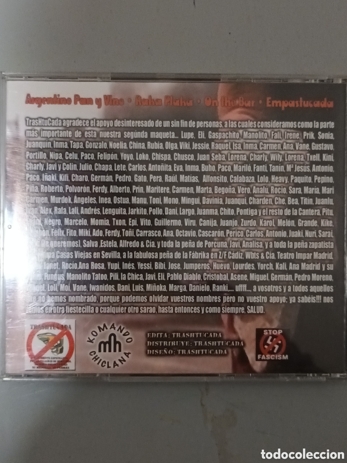 CDs de m&uacute;sica: Trashtucada como una chin&aacute; en el zapato - Foto 2