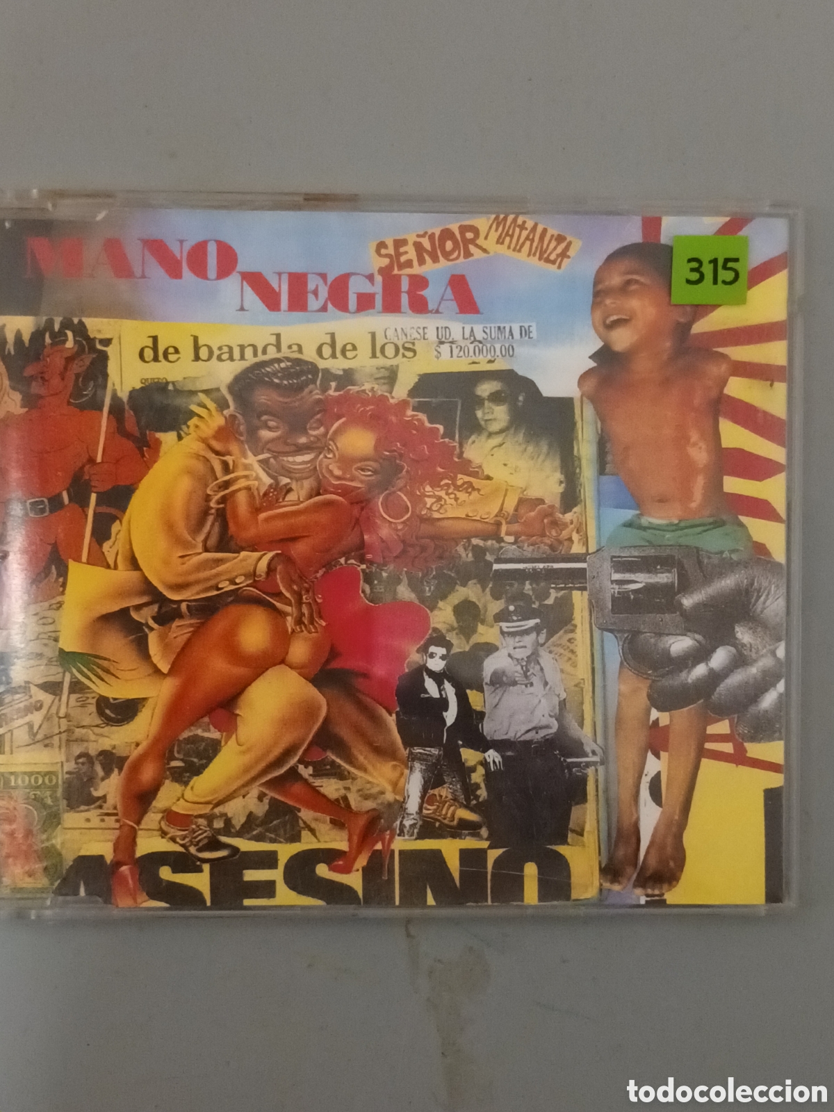 CDs de m&uacute;sica: Mano negra se&ntilde;or matanza maxi-cd - Foto 1