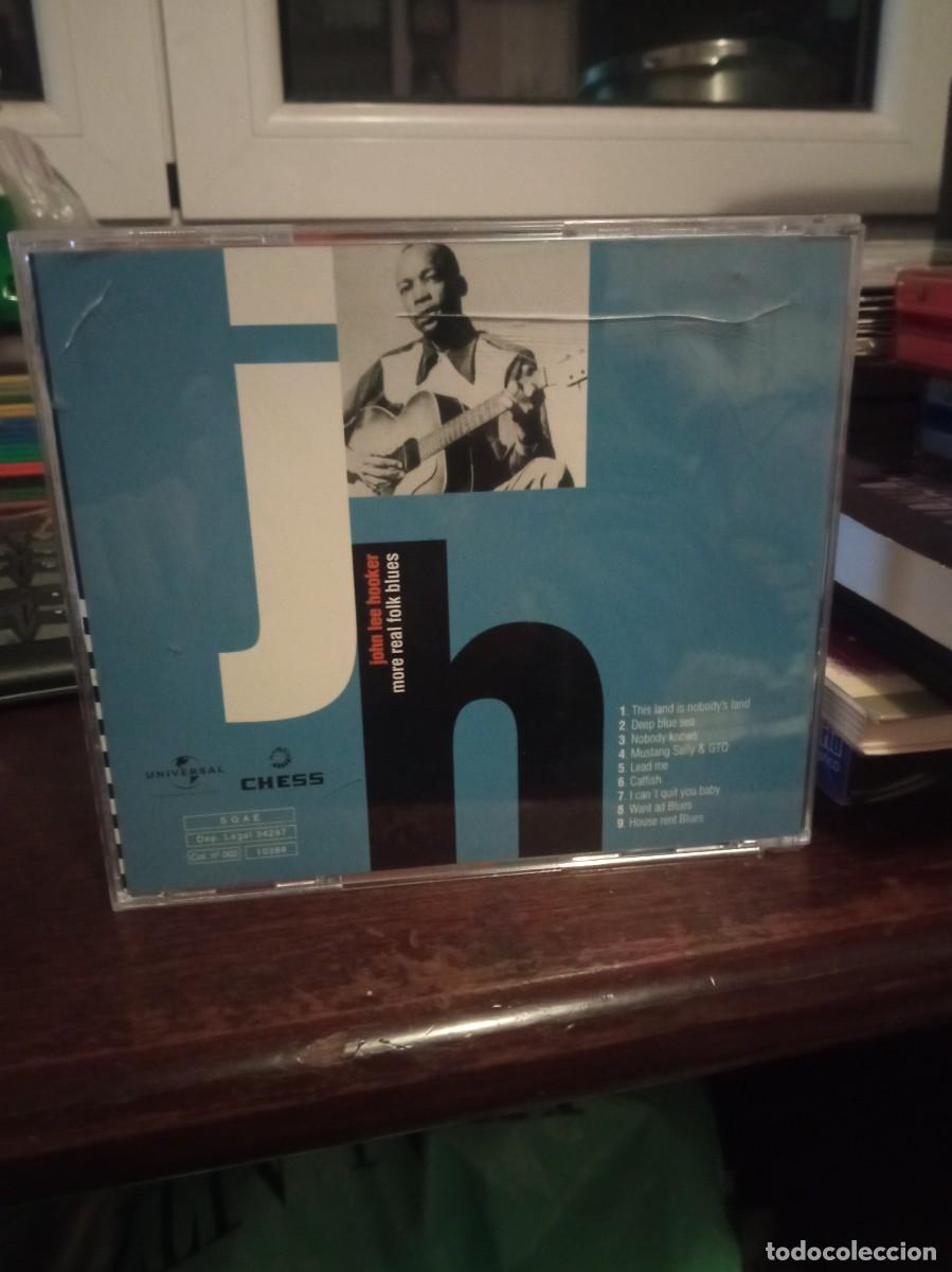 CDs de m&uacute;sica: John Lee Hooker more real folk blues - Foto 2