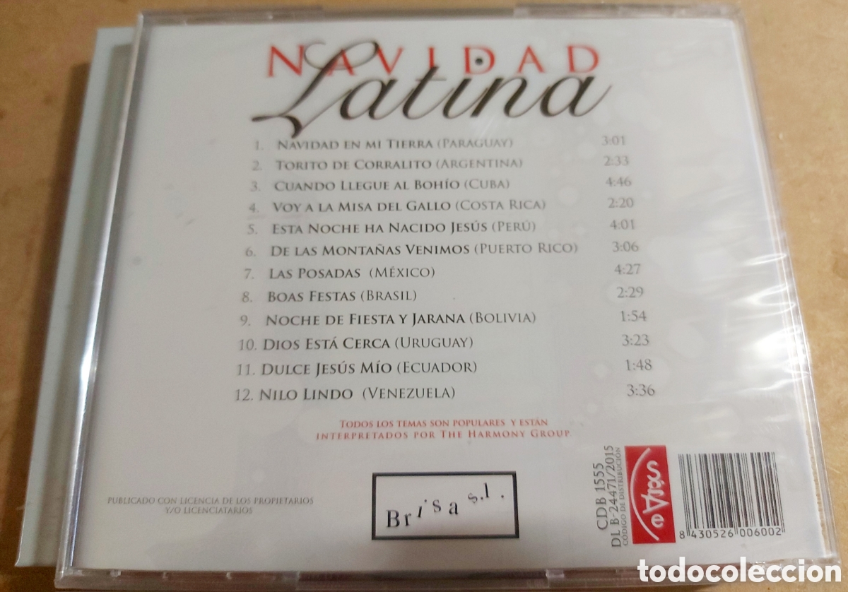 CDs de m&uacute;sica: Navidad Latina ,cd (precintado) - Foto 2