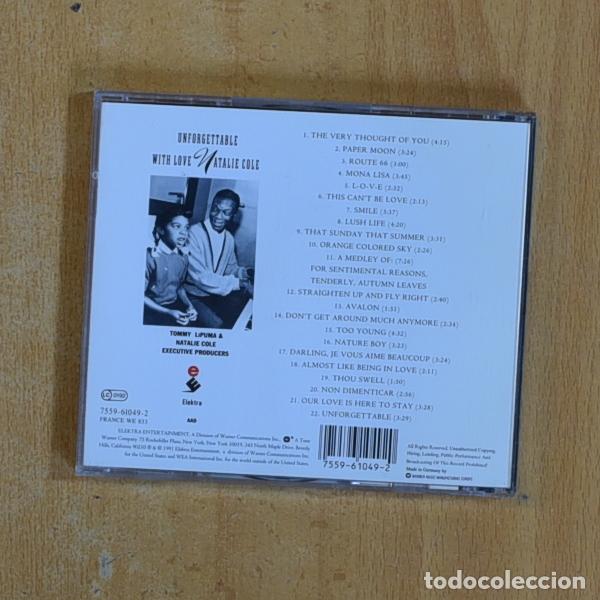 CDs de m&uacute;sica: NATALIE COLE - UNFORGETABLE WITH LOVE - CD - Foto 2