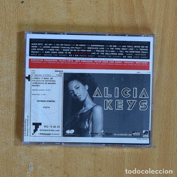 CDs de m&uacute;sica: ALICIA KEYS - AS I AM - CD - Foto 2