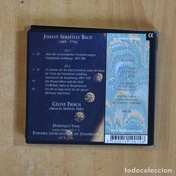 CDs de m&uacute;sica: BACH - VARIAIONS GOLDBERG - CD - Foto 2